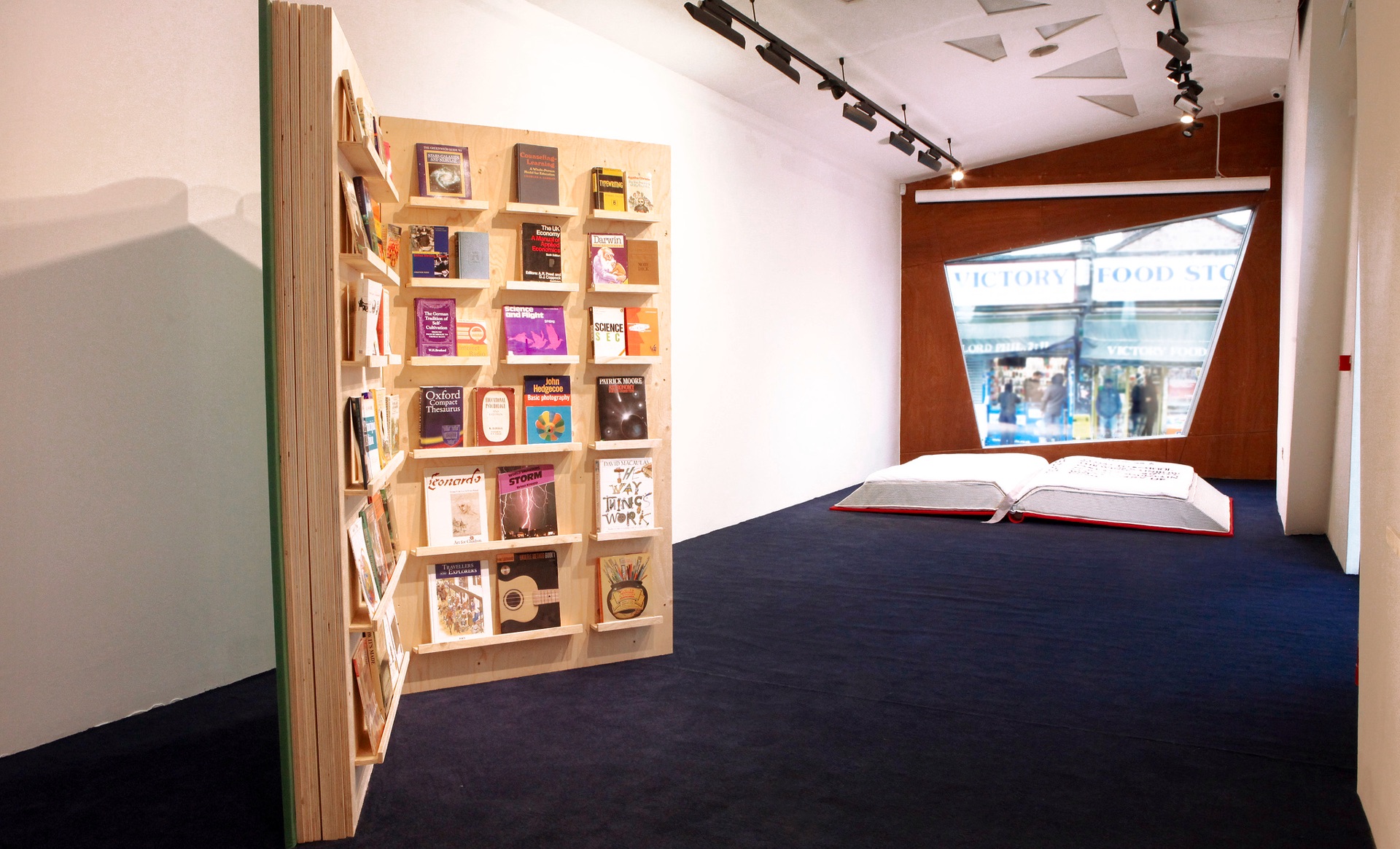 images of BOOKBED exhibition