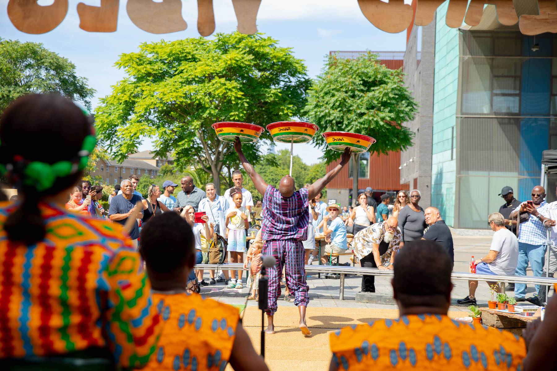 Performance at Peckham Square